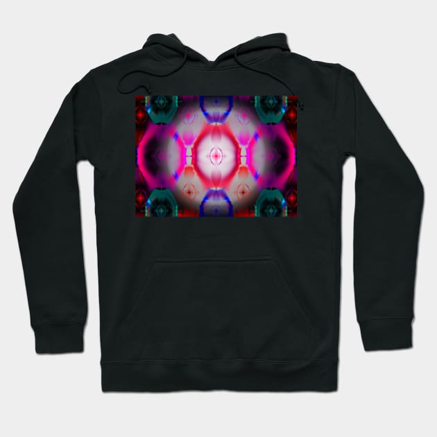 The Teal, Violet, Rose and Orange Blossom Special Hoodie by barrowda